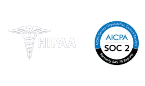 Logo Hipaa and SOC2